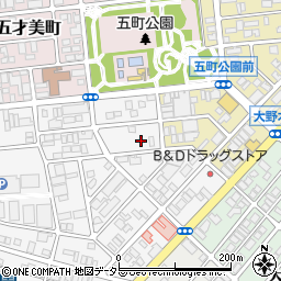 愛知県名古屋市西区市場木町510周辺の地図