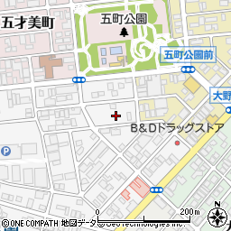 愛知県名古屋市西区市場木町509-2周辺の地図