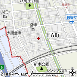 名古屋エネルギー株式会社　ＬＰＧセンター周辺の地図