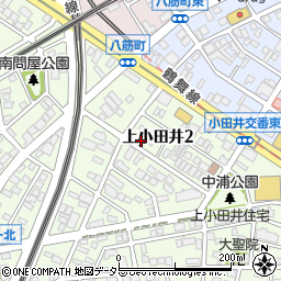 愛知県名古屋市西区上小田井2丁目56周辺の地図