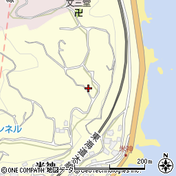 神奈川県小田原市米神91周辺の地図