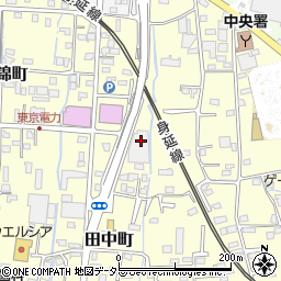 静岡県富士宮市田中町711周辺の地図