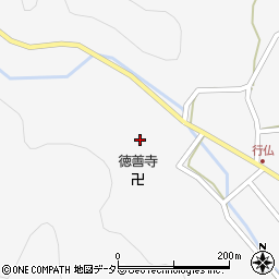 京都府船井郡京丹波町質美徳善寺23周辺の地図