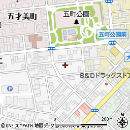 愛知県名古屋市西区市場木町518周辺の地図