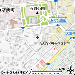 愛知県名古屋市西区市場木町516周辺の地図
