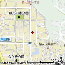 桜ケ丘通り周辺の地図
