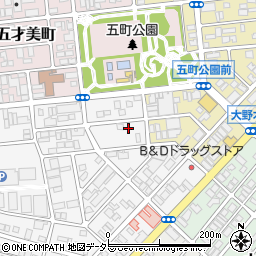 愛知県名古屋市西区市場木町517-1周辺の地図