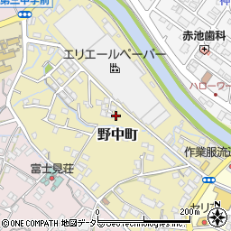 静岡県富士宮市野中町260周辺の地図