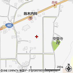 千葉県富津市長崎周辺の地図