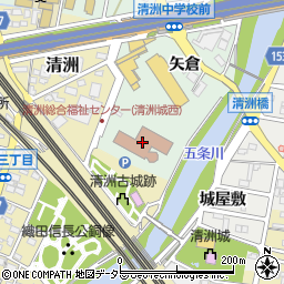 清洲総合福祉センター周辺の地図