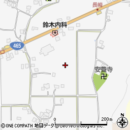 千葉県富津市長崎周辺の地図