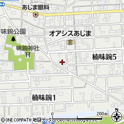 愛知県名古屋市北区楠味鋺5丁目915周辺の地図