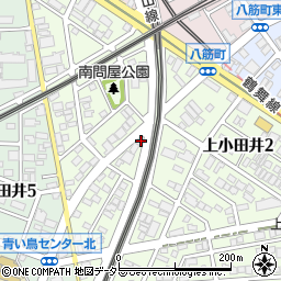 愛知県名古屋市西区上小田井2丁目174周辺の地図