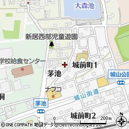 愛知県尾張旭市平子町中通19周辺の地図