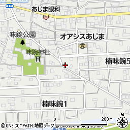 愛知県名古屋市北区楠味鋺5丁目920周辺の地図