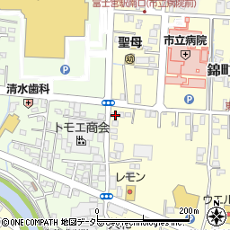 静岡県富士宮市田中町5周辺の地図