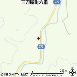 島根県雲南市三刀屋町六重285周辺の地図