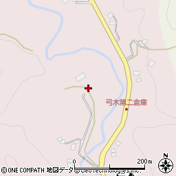 千葉県夷隅郡大多喜町弓木424周辺の地図