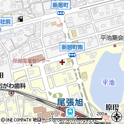 愛知県尾張旭市東大道町原田60-1周辺の地図