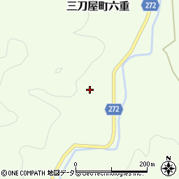 吉田三刀屋線周辺の地図