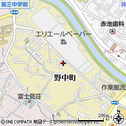 静岡県富士宮市野中町252周辺の地図