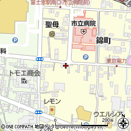 静岡県富士宮市田中町39周辺の地図