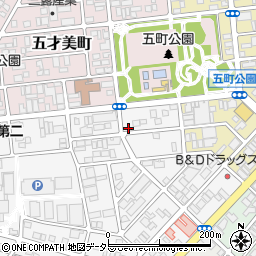愛知県名古屋市西区市場木町522周辺の地図