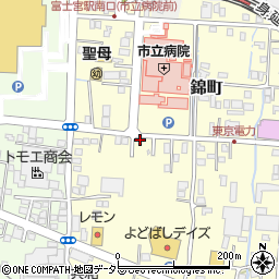 静岡県富士宮市田中町40周辺の地図