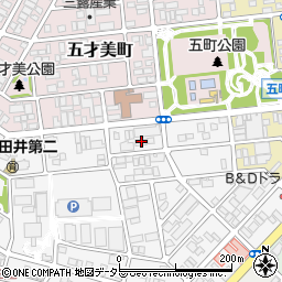 愛知県名古屋市西区市場木町490周辺の地図