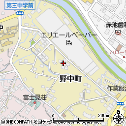 静岡県富士宮市野中町277周辺の地図
