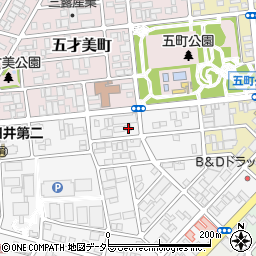 愛知県名古屋市西区市場木町493周辺の地図