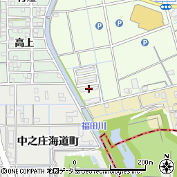 ビレッジハウス増田１号棟周辺の地図