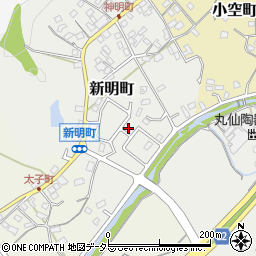 愛知県瀬戸市新明町21周辺の地図