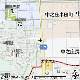 愛知県稲沢市中之庄町辻畑140周辺の地図