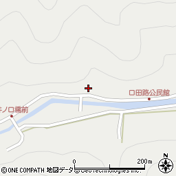 兵庫県朝来市田路261周辺の地図