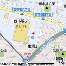 ミストラル　清洲店周辺の地図