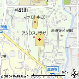 オギノ弓沢店周辺の地図