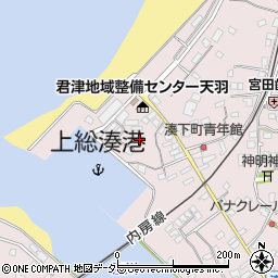 千葉県富津市湊306周辺の地図