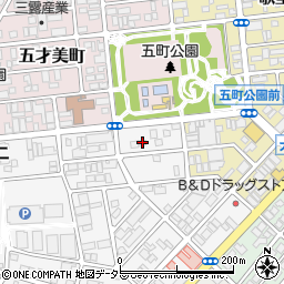 愛知県名古屋市西区市場木町526周辺の地図