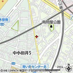 愛知県名古屋市西区上小田井2丁目287周辺の地図