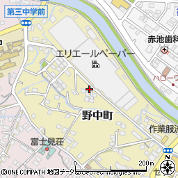 静岡県富士宮市野中町281周辺の地図