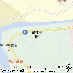 愛知県豊田市笹戸町出口周辺の地図