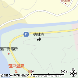愛知県豊田市笹戸町出口1周辺の地図