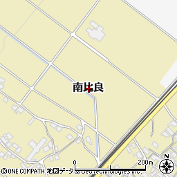 滋賀県大津市南比良周辺の地図