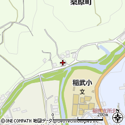愛知県豊田市桑原町桑原周辺の地図