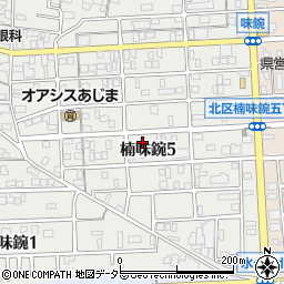 丸喜菓子株式会社周辺の地図