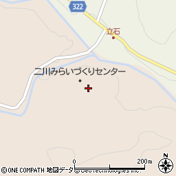 真庭市国民健康保険湯原温泉病院二川診療所周辺の地図