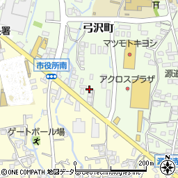遠藤硝子店周辺の地図