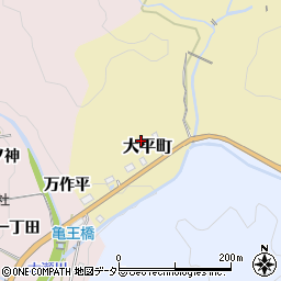 愛知県豊田市大平町8周辺の地図