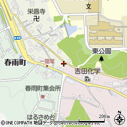 愛知県瀬戸市一里塚町43周辺の地図
